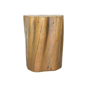 Sgabello per esterno in finto legno da 17,9 in legno, - Product Image 5