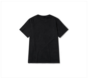 Camiseta Unisex estampada gran oferta 2024 Super calidad Yearn cuello redondo manga corta dobladillo curvo liso hombres OEM algodón Jersey hombres T, - Product Image 3