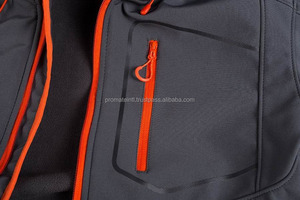 Veste Softshell d'Hiver en Polaire pour Homme Coupe-vent Imperméable Noir avec Logo Personnalisé Dernière Conception Vente en Gros - Product Image 6