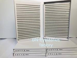 Extensions de cils synthétiques coréens naturels longs et pointus, volume XXL personnalisable, faits à la main, en bouquets préfabriqués 2D 3D 5D 6D 10D - Product Image 5