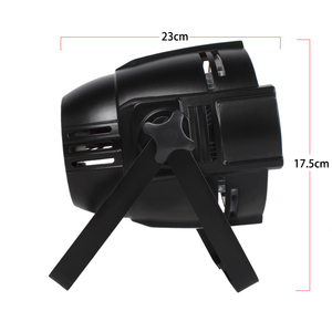 SHEHDS Big Aluminum Alloy LED Par 18x18W RGBWAUV Lighting 6in1 Par LED 6/10 DMX Stage Light 3 for DJ Church Concert Party Light - Product Image 4