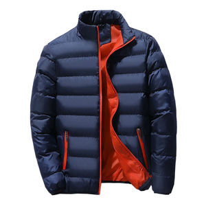 Men <b>Warm</b> Puffer <b>Jacket</b> Everyday Winter Outerwear Wholesale Bulk Supply Factory - Product Image 3
