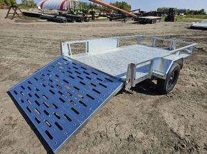 Unused 2024 6' x 10' Galvanized Steel Utility <b>Trailer</b> Low Price - Product Image 5