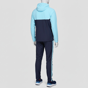 Custom Lightweight Casual Solid 100% Cotton Tracksuit <b>High</b> Quality Reflective Logo Sportswear Unisex Training Jogging - Product Image 3