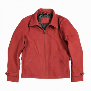 Women's Genuine Leather Motorcycle <b>Jacket</b> <b>Vintage</b> <b>Biker</b> Slim Fit Zipper Outerwear Stylish Casual Windproof Fashion Winter Coat - Product Image 1