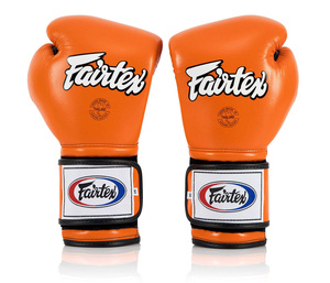 สินค้ามาใหม่ ดีไซน์ล่าสุด หนังวัวแท้ พร้อมโลโก้สั่งทำ ถุงมือชกมวย Fairtex คุณภาพพรีเมียม สำหรับนักมวยมืออาชีพ - Product Image 5