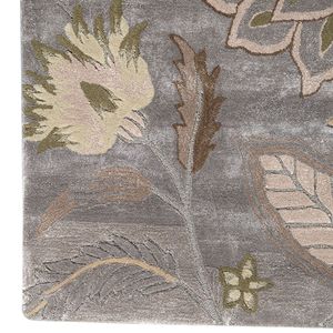 Best Selling High Quality Oriental Abstract Wool Silk Hand Tufted Non-Slip Pet Friendly Medium <b>Pile</b> Area Rug Direct Factory - Product Image 2