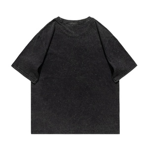 Conjunto de Shorts de Verano para Hombre, Diseño Nuevo, 2 Piezas, Camiseta de Felpa, Lavado Ácido, Transpirable, Ligero, 100% Algodón, Estampado Urbano - Product Image 2