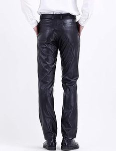Pantalon en cuir pour homme adulte de haute qualité - Pantalon cargo en cuir pour homme de haute qualité - Élégant, durable et parfait pour les occasions décontractées - Product Image 2