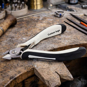 Cutter conique professionnel à coupe nette pour la fabrication de bijoux, en acier inoxydable tranchant, outil de coupe de précision pour perles et fils - Product Image 1