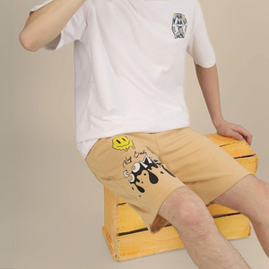 Nuevos Pantalones Cortos Deportivos Casuales al por Mayor para Gimnasio, Pantalones Cortos de Algodón Personalizados para Hombre, Pantalones Cortos Deportivos de Felpa para Correr - Product Image 3