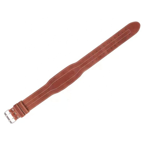 Cinturón de Levantamiento de Pesas de Marca Propia con Hebilla de Cuero y Acero, Soporte Antideslizante de Alta Resistencia para Gimnasio, Peso Muerto y Levantamiento de Potencia - Product Image 5