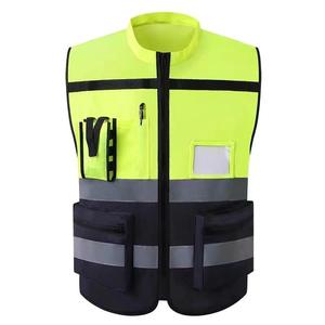 เสื้อกั๊กนิรภัย Hi VIS ไซส์ปกติสินค้ามาพร้อมคุณสมบัติกันน้ำ - Product Image 6