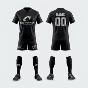 Breathable Unisex Rugby Uniform Set Adults Sportswear Short Team Jersey Sublimated Custom Logo Number Quick Dry Plus Size - Product Image 2