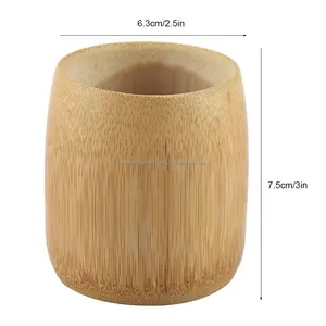 Hot seling 100% natural material reusable Eco Friendly Drinking bamboo baby cup
