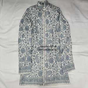 Chaquetas de invierno bordadas de lana unisex con cuello con capucha Chaquetas de lana de invierno al por mayor para hombre Chaquetas - Product Image 5