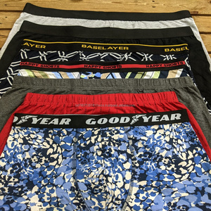 Calzoncillos bóxer de seda helada transpirables para hombre, disponibles ahora, suaves y cómodos, con cintura elástica, venta al por mayor, 95% algodón, 5% elastano - Product Image 6