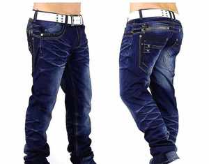 Jean respirant de dernière génération, de qualité supérieure, coupe slim, style streetwear pour homme. - Product Image 5
