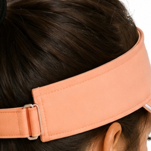 Unisex Sports Visor <b>Hat</b> Premium Breathable Adjustable <b>Flat</b> Brim Outdoor Spring Summer Sports Material Export Quality Visor <b>Hat</b> - Product Image 6