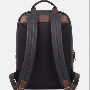 Men Genuine Leather Laptop <b>Backpack</b> Men's Leather Business Travel <b>Backpack</b> Men Leather Laptop <b>Backpack</b> Multi Pocket - Product Image 2