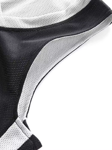 Maillot de basketball réversible à séchage rapide, service OEM personnalisé, noir et blanc sur le devant, maille respirante, protection anti-bactérienne et anti-UV - Product Image 3