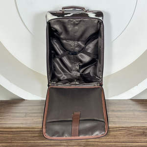 Maleta de Cuero Vacuno Hecha a Mano de Primera Calidad 2026, Diseño Floral, Estilo Occidental, Cuero Genuino, Maleta de Viaje Grande, Gran Venta - Product Image 6
