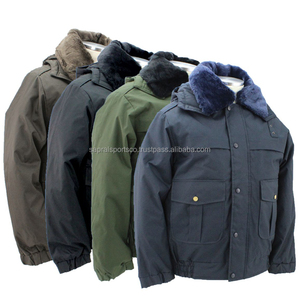 Custom Satin <b>Canvas</b> Stand Collar Bomber <b>Jacket</b> for Men Wholesale High Quality Waterproof Winter <b>Jacket</b> Customizable Colors Logo - Product Image 1