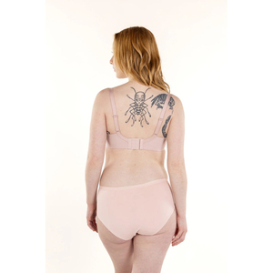 Sujetador Push-Up sin Costuras para Mujer, Copa 3/4, Tirantes Ajustables, Espalda en Y, Color Sólido, Transpirable, Tejido de Spandex/Nylon, Lavable a Máquina - Product Image 4