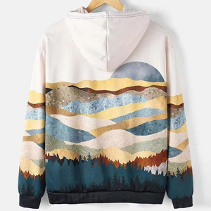 Sudaderas Personalizadas con Sublimación Completa, 100% Algodón, Bordadas, de Invierno, de la Más Alta Calidad, Sudaderas Estampadas para Hombre - Product Image 4