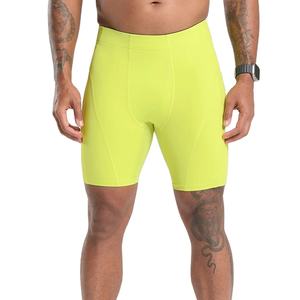 Pantalones Cortos de Compresión Flexibles para Hombre, Diseñados para Entrenamiento Deportivo, con Tejido Elástico que Ofrece Soporte Corporal y Comodidad Suave - Product Image 1