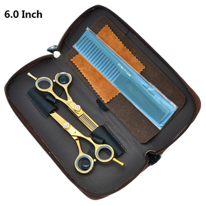 Premium Professional Stainless Steel Sharp Thinning Right Handed Hair Trimming Scissors For Barber Hair Thinning Scissors - Product Image 6
