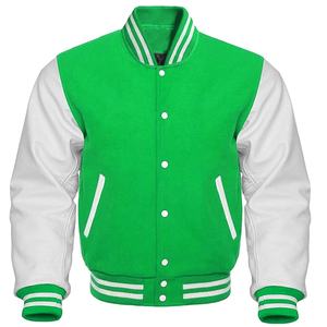 Premium Quality Trendy Streetwear Striped Embroidery Fashion Varsity <b>Jacket</b> College Baseball <b>Jacket</b> For Men Casual Wear - Product Image 2