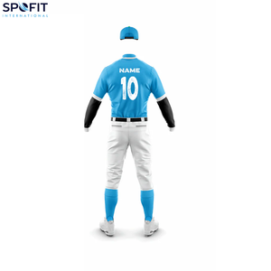 Nuevos Conjuntos de Uniformes de Béisbol Personalizados Duraderos 100% Poliéster al por Mayor, Uniformes de Primera Calidad con Colores, Logotipos y Nombres de Jugadores Personalizados - Product Image 6
