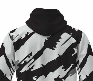 Athletic Sublimation Hoodie Full <b>Zip</b> Custom Polyester Hooded <b>Jacket</b> - Product Image 6