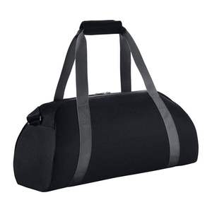 Bolsa de Gimnasio Cilíndrica Negra Premium de Gran Capacidad, Bolsa Deportiva con Compartimento Separado para Zapatos y Acabado Resistente al Agua - Product Image 4