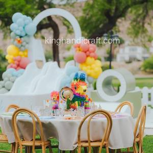 Silla de Mimbre Infantil Hecha a Mano para Fiestas de Cumpleaños, Alquiler de Muebles para Eventos, Venta al por Mayor Directa del Fabricante en Vietnam - Product Image 1