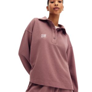Sudadera con Cuello para Mujer, Estilo Casual, Manga Larga, Suave y Cómoda, Ropa de Moda, Prendas Personalizadas, OEM, ODM, Venta al Por Mayor - Product Image 1