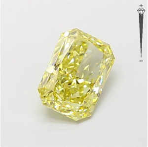 Diamante Cultivado en Laboratorio con Certificación IGI, Corte Radiante de 1.04 CT, Color Amarillo Fantasía, Claridad VVS2, CVD LG 792675381, ROYAL GEMS PARA JOYERÍA - Product Image 3