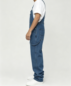 Combinaisons en jean pour hommes de haute qualité, pantalons longs en tissu de coton durable, coupe-vent, imperméables, salopettes de travail en denim - Product Image 4