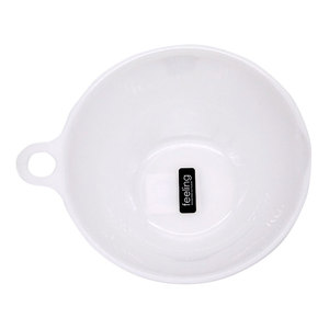 Inomata ciotola di plastica bianca da 22cm cucina elegante e resistente essenziale - Product Image 1