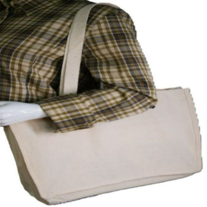 Sac fourre-tout en toile de coton réutilisable et écologique avec cordon de serrage, sérigraphié, personnalisable avec logo, pour la vente en gros - Product Image 2