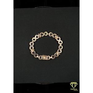 Exclusive Lab Grown Diamond Bracelet With Iced Out Cuban Links Crafted In Premium 925 Sterling <b>Silver</b> <b>For</b> <b>Men</b> - Product Image 4