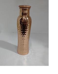 Best Design Custom Logo Plain <b>Copper</b> Water <b>Bottle</b> Pure <b>Copper</b> Direct Drinking and Boiling Water Applicable - Product Image 5