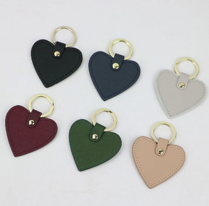 Llavero de Cuero Popular, Regalo Creativo, Juego de Piezas en Forma de Corazón Personalizadas, Venta Caliente, Llavero Personalizado con Logotipo - Product Image 3