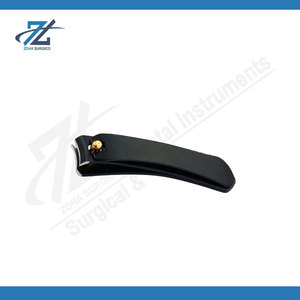 Herramientas para el Cuidado de las Uñas, Cortaúñas de Acero Inoxidable Negro Mate, Resistente, para Recortar las Uñas de los Pies, Fabricante de Pakistán - Product Image 3
