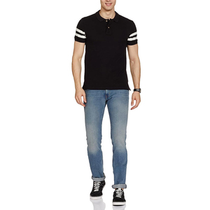 Polo personalizado de manga corta para hombre, 100% poliéster, de secado rápido, para golf, último modelo en oferta con OEM. - Product Image 4