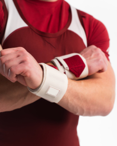 Service OEM, Conception Personnalisée, Vente en Gros, Logo Personnalisé, Meilleure Vente, Bande de Maintien Poignet Robuste pour Musculation avec Double Boucle de Fixation - Product Image 6