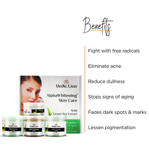 Kit Facial Blanqueador Alpha Más Vendido para una Piel Radiante y Clara, Solución Completa para Aclarar la Piel, Precio de Exportación - Product Image 2
