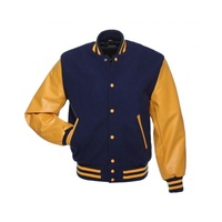 Veste de baseball varsity pour homme de haute qualité, design personnalisé brodé sur le devant, style streetwear, col montant, coupe-vent, respirante