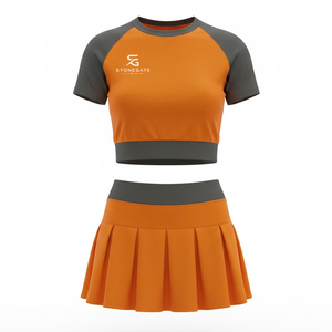 Uniforme de Cheerleader Athlétique Premium pour Femmes avec Tissu Respirant, Personnalisation de Marque et Fabricant OEM en Gros 2026 - Product Image 1